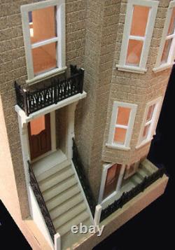 Park Avenue 1 Inch Scale Dollhouse Kit By Majestic Mansions