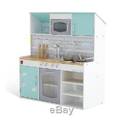 Plum Peppermint Townhouse 2-in-1 Kitchen and Dolls House