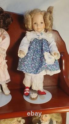 Porcelain Mini Doll Collection (418) The Dianna Effner Storybook Miniatures RARE