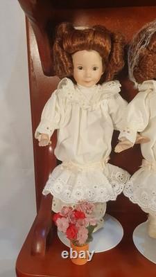 Porcelain Mini Doll Collection (418) The Dianna Effner Storybook Miniatures RARE