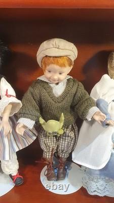 Porcelain Mini Doll Collection (418) The Dianna Effner Storybook Miniatures RARE
