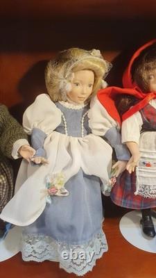 Porcelain Mini Doll Collection (418) The Dianna Effner Storybook Miniatures RARE