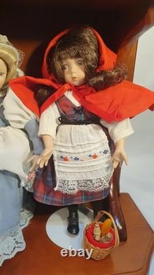 Porcelain Mini Doll Collection (418) The Dianna Effner Storybook Miniatures RARE