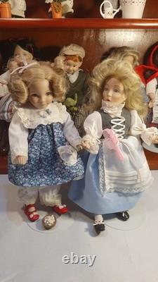 Porcelain Mini Doll Collection (418) The Dianna Effner Storybook Miniatures RARE
