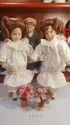 Porcelain Mini Doll Collection (418) The Dianna Effner Storybook Miniatures RARE