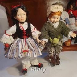 Porcelain Mini Doll Collection (418) The Dianna Effner Storybook Miniatures RARE