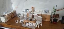 Premium vintage handpicked dollshouse miniature 112 scale kitchen set-50s-70s