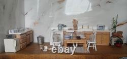 Premium vintage handpicked dollshouse miniature 112 scale kitchen set-50s-70s