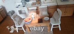 Premium vintage handpicked dollshouse miniature 112 scale kitchen set-50s-70s
