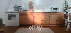 Premium vintage handpicked dollshouse miniature 112 scale kitchen set-50s-70s