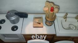 Premium vintage handpicked dollshouse miniature 112 scale kitchen set-50s-70s