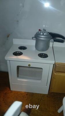 Premium vintage handpicked dollshouse miniature 112 scale kitchen set-50s-70s