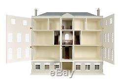 Preston Manor Dolls House and Basement 112 Scale Unpainted Kit