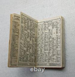 Queen Mary's Dolls House The Queen's Dolls House LMS RAILWAY TIMETABLE