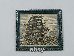 R. H. Gargiulo Ship / Boat Doll House Miniature Etching 6/200