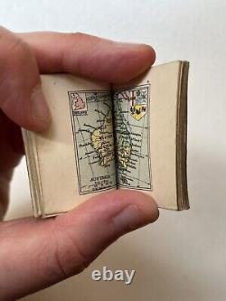 RARE Antique Miniature Atlas Of The British Empire Queen Mary's Doll's House