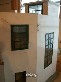 RARE Vintage TRIANG ART DECO 52 1930s dolls house to restore LARGE 33