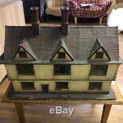 RARE Wooden Dolls House Sparrow House Ipswich Tibbenham 1930