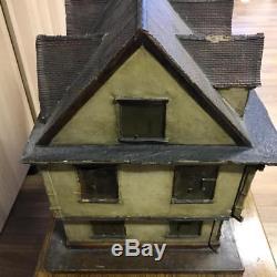 RARE Wooden Dolls House Sparrow House Ipswich Tibbenham 1930