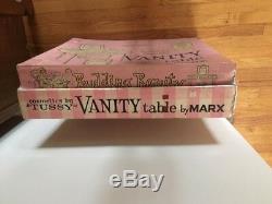 REDUCED Vintage 1965 Childs Marx Budding Beauty Vanity in ORIGINAL BOX