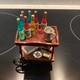 Reutter Dolls House Gentleman's Drink Cart Serving Trolley Miniature Furniture