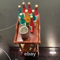 REUTTER Dolls House Gentleman's Drink Cart Serving Trolley Miniature Furniture