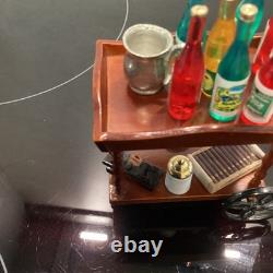 REUTTER Dolls House Gentleman's Drink Cart Serving Trolley Miniature Furniture