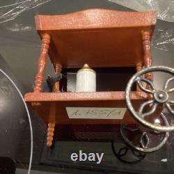 REUTTER Dolls House Gentleman's Drink Cart Serving Trolley Miniature Furniture