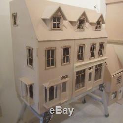 Radcliff Double Shop Victorian Dolls House in Kit 112 scale