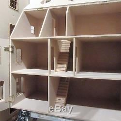 Radcliff Double Shop Victorian Dolls House in Kit 112 scale