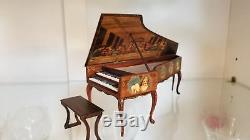 Ralph E. Partelow LSH-1 Harpsichord 1 of 2 doll house size piano
