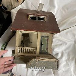 Rare 15 Antique Dollhouse, made in 1923, Germany Moritz Gottschalk Collectible