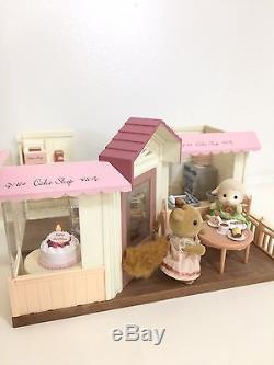 Rare 2006 Japan Sylvanian Families (Calico Critters)Cake Shop withBox