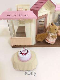 Rare 2006 Japan Sylvanian Families (Calico Critters)Cake Shop withBox