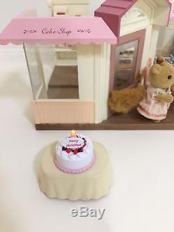 Rare 2006 Japan Sylvanian Families (Calico Critters)Cake Shop withBox