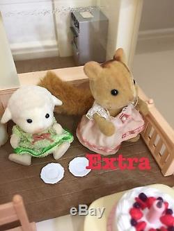 Rare 2006 Japan Sylvanian Families (Calico Critters)Cake Shop withBox