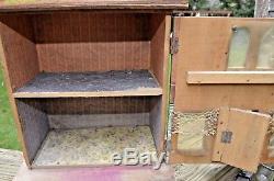 Rare Antique R. BLISS Antique 2 Story Lithograph Dollhouse Two Room Doll House
