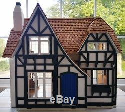 Rare Greenleaf Dolls House Glencroft Tudor Cottage Miniature 112 Scale