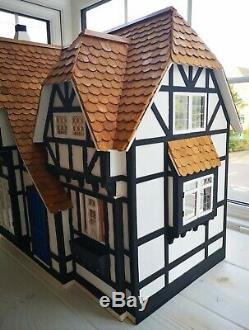 Rare Greenleaf Dolls House Glencroft Tudor Cottage Miniature 112 Scale