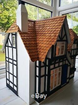 Rare Greenleaf Dolls House Glencroft Tudor Cottage Miniature 112 Scale