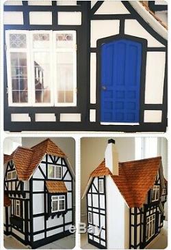 Rare Greenleaf Dolls House Glencroft Tudor Cottage Miniature 112 Scale