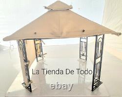 Rare Metal Display Miniature Canopy For Doll Dollhouse Play House