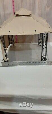 Rare Miniature Gazebo Pergola Salesman Sample Barbie Doll House Dollhouse