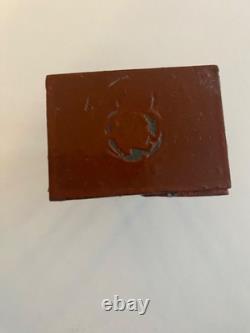 Rare RED Westacre vintage dolls house hand made cabinet