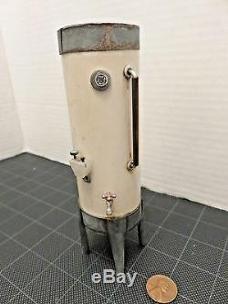 Rare VTG Water Heater Miniature Dollhouse 5-7/8 by Mary Carson Hammer-N-Smith