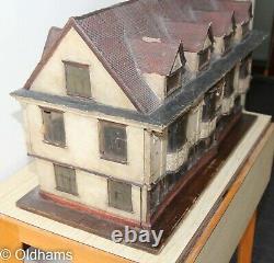 Rare Wooden Dolls House The Sparrow House, Ipswich F Tibbenham c1930