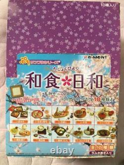 Re-Ment miniature Doll House Petit Sample Series Japanese Food Day 10 set