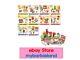 Re-ment Full Set Of 10 Candy Shop $ Dollar Store Barbie Size Miniature Food