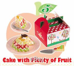 Re-ment Full Set of 10 FRUIT WAVE DESSERT BARBIE SZ MINIATURE FOOD VHTF RARE