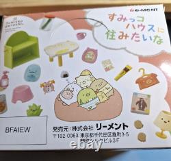 Re-ment Japan Sumikko Gurashi Home complete set dolls house miniatures San-X